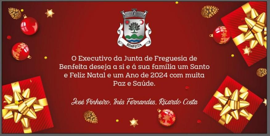 Votos de Boas Festas e um Próspero Ano Novo!