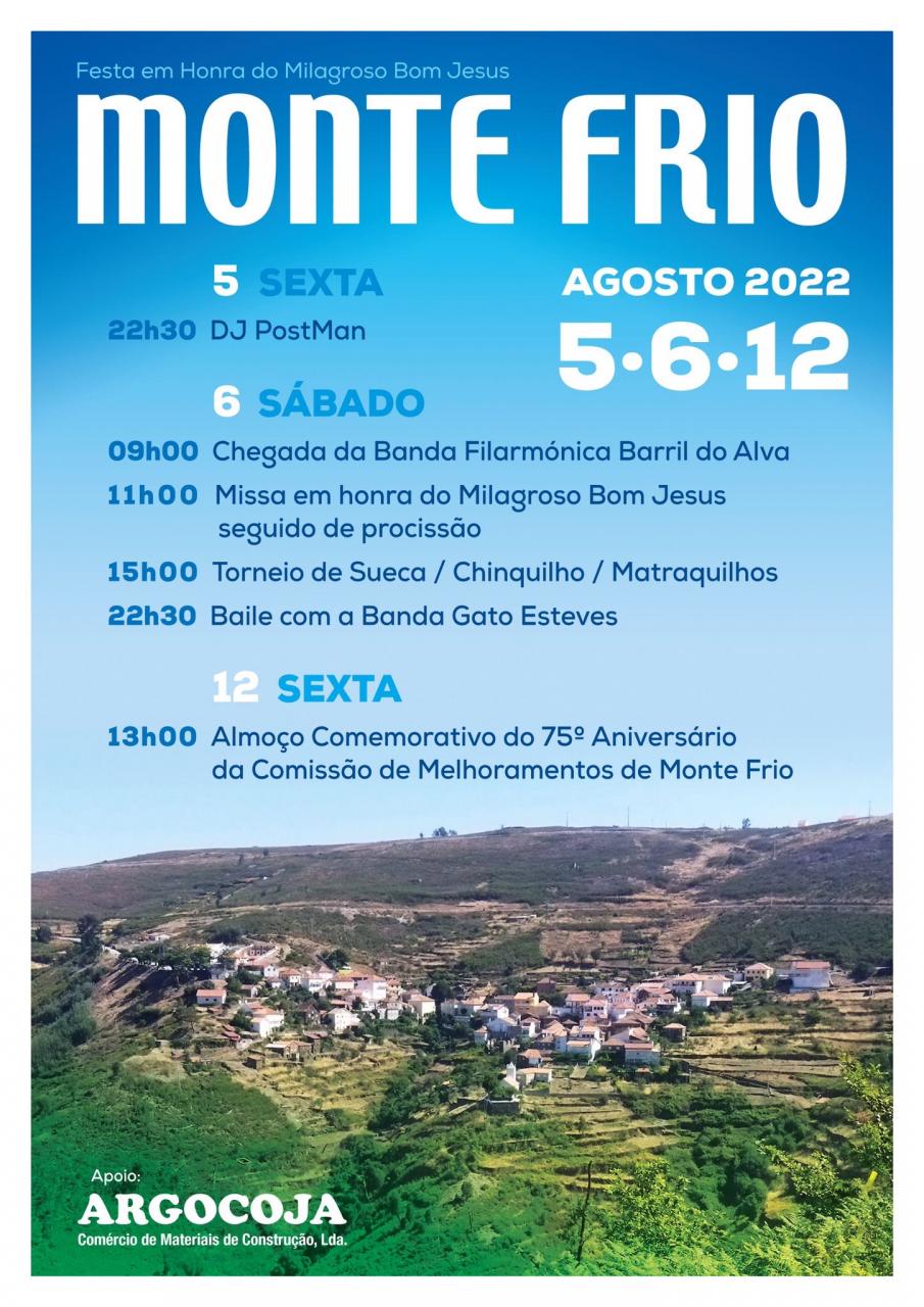 Festa  em Honra do Milagroso Bom Jesus - Monte Frio